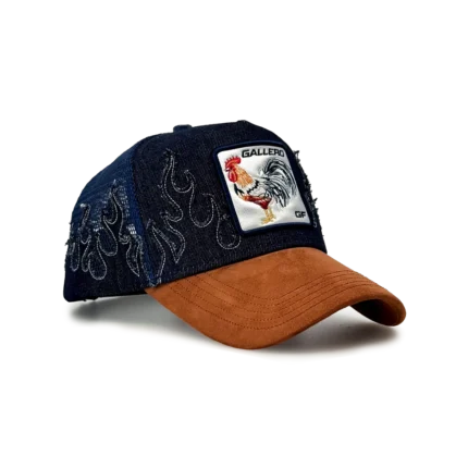 Gallero Blue Denim Trucker