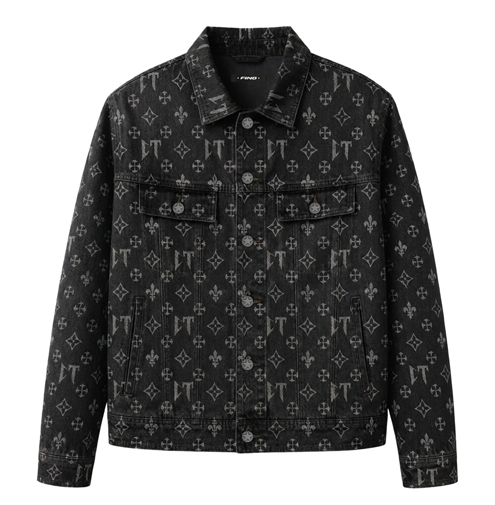 Artboard1copy CTxFino Black Denim Jacket (PRE-ORDER)